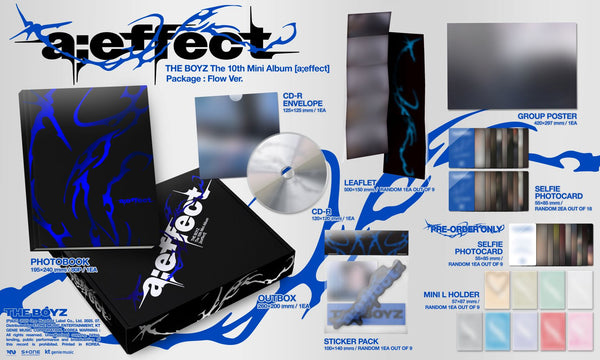 THE BOYZ The 10th Mini Album [a;effect] Flow Ver.